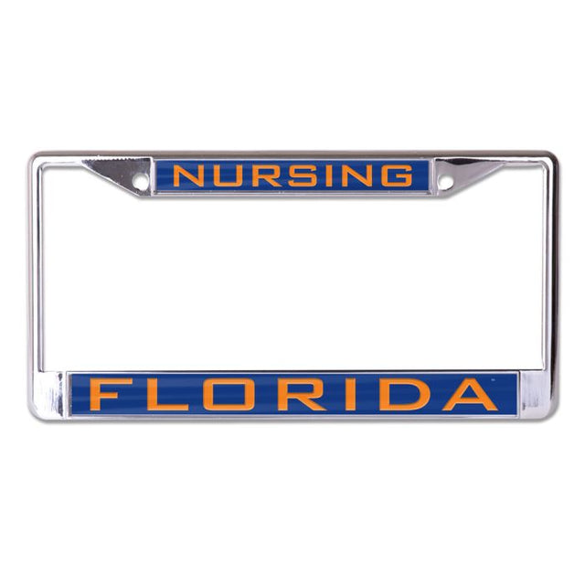 Florida Gators NURSING FLORIDA BLUE Lic Plt Frame S/L Printed