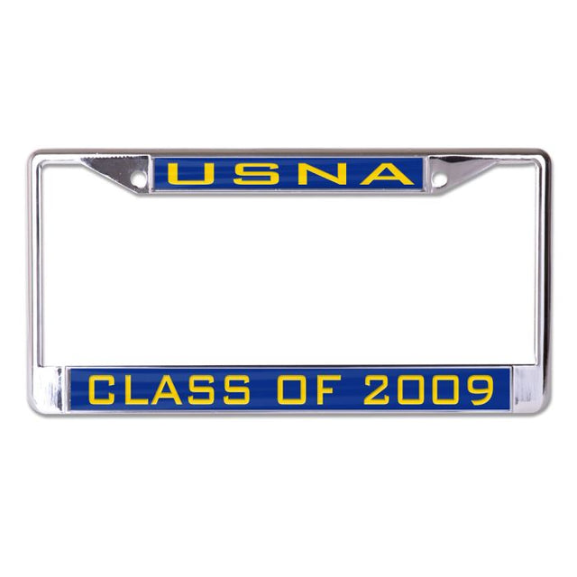 Navy Midshipmen Lic Plt Frame S/L Printed