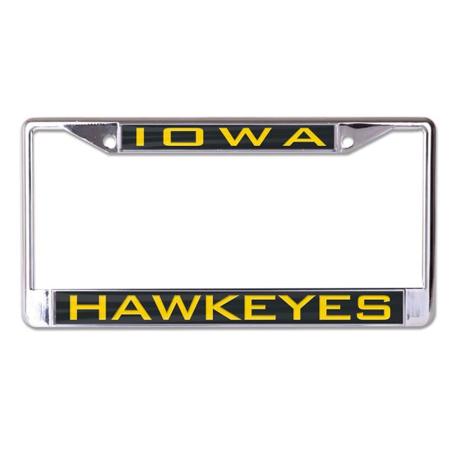 Iowa Hawkeyes Lic Plt Frame S/L Printed