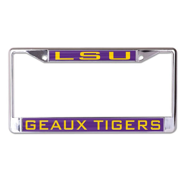 LSU Tigers Lic Plt Frame S/L Printed