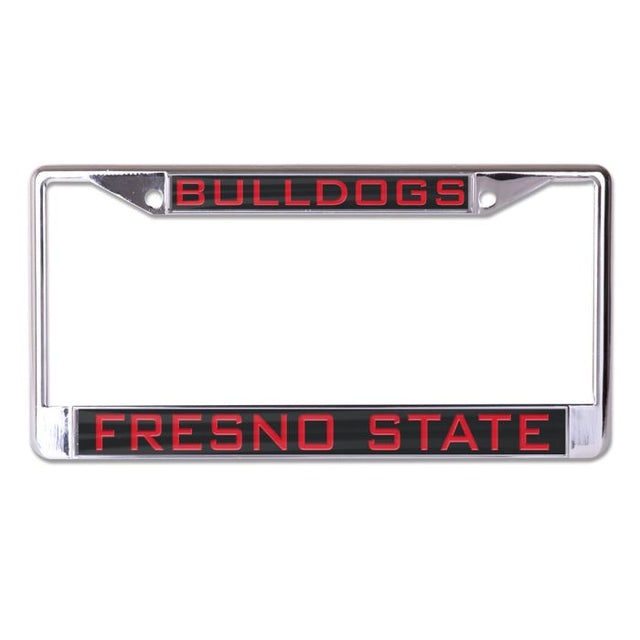 Fresno State Bulldogs Lic Plt Frame S/L Printed