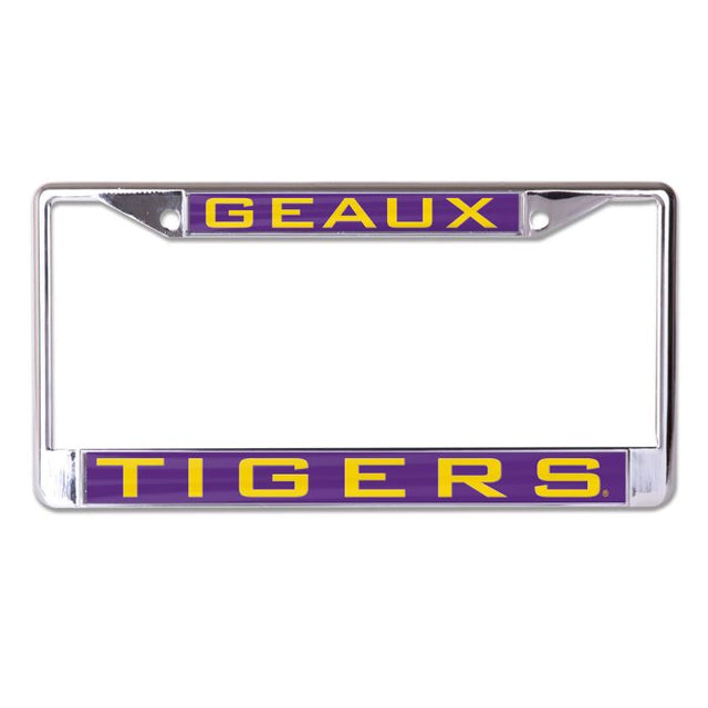 LSU Tigers Lic Plt Frame S/L Printed