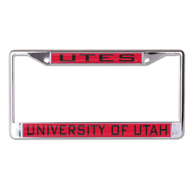 Utah Utes Lic Plt Frame S/L Printed