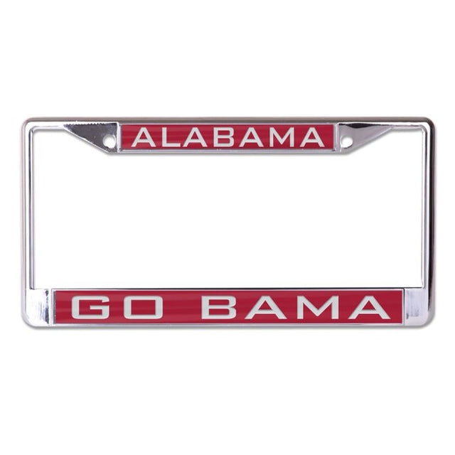 Alabama Crimson Tide Lic Plt Frame S/L Printed