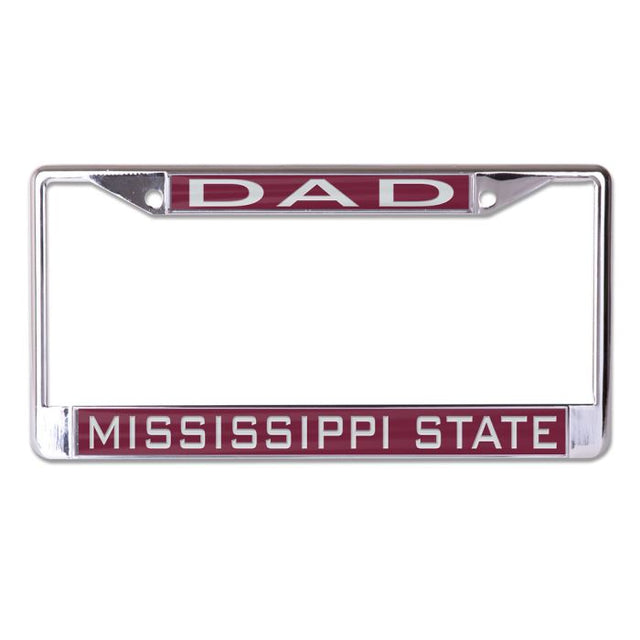 Mississippi State Bulldogs Lic Plt Frame S/L Printed