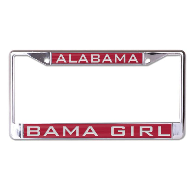 Alabama Crimson Tide Lic Plt Frame S/L Printed