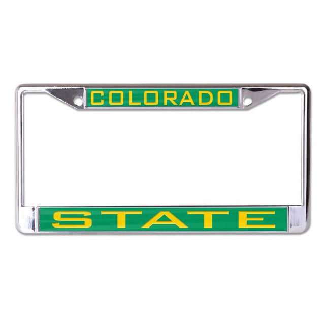 Colorado State Rams Lic Plt Frame S/L Printed