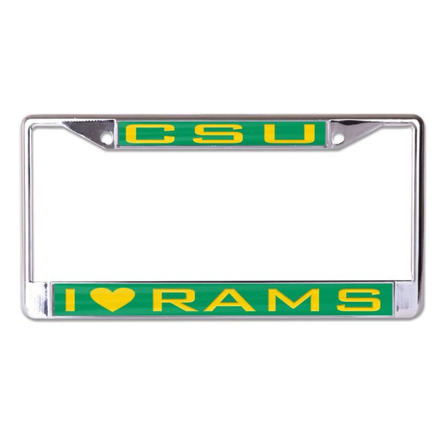 Colorado State Rams Lic Plt Frame S/L Printed