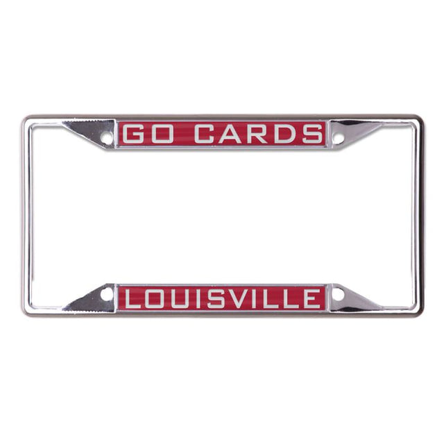 Louisville Cardinals Lic Plt Frame S/S Printed