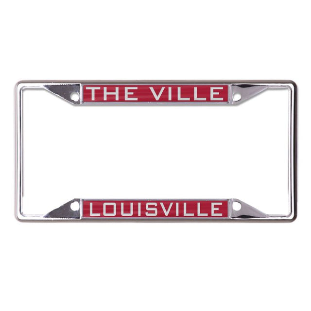 Louisville Cardinals Lic Plt Frame S/S Printed