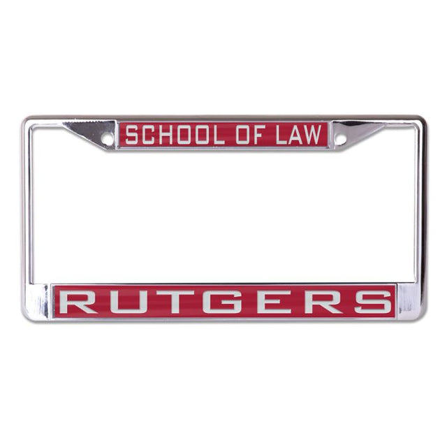 Rutgers Scarlet Knights Lic Plt Frame S/L Printed