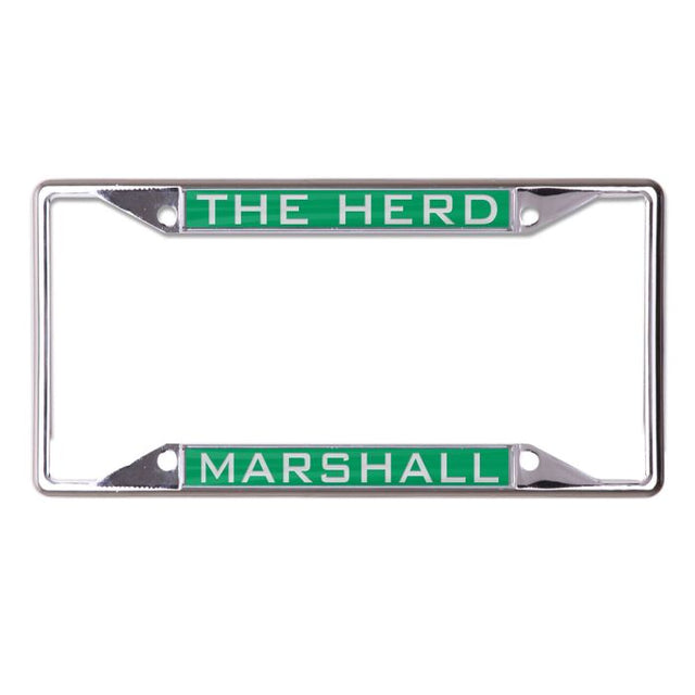 Marshall Thundering Herd Lic Plt Frame S/S Printed