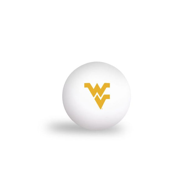 West Virginia Mountaineers PING PONG BALLS - 6 pack