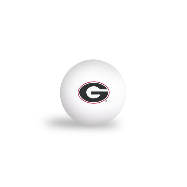 Pelotas de ping pong de los Georgia Bulldogs (paquete de 6)