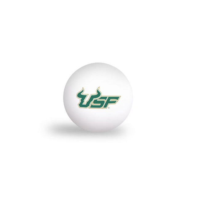 Pelotas de ping pong de los South Florida Bulls (paquete de 6)