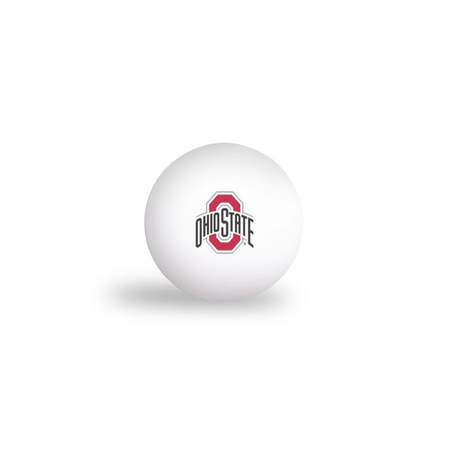 Paquete de 6 pelotas de ping pong de Ohio State Buckeyes