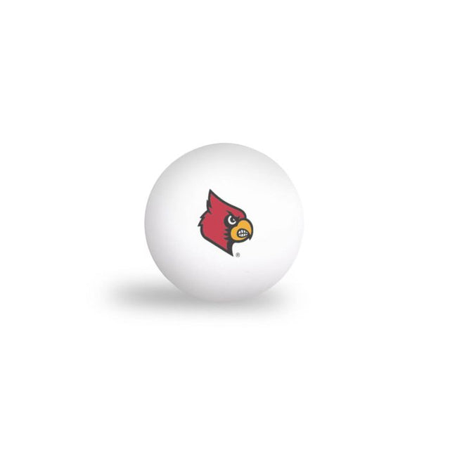 Pelotas de ping pong de los Louisville Cardinals (paquete de 6)