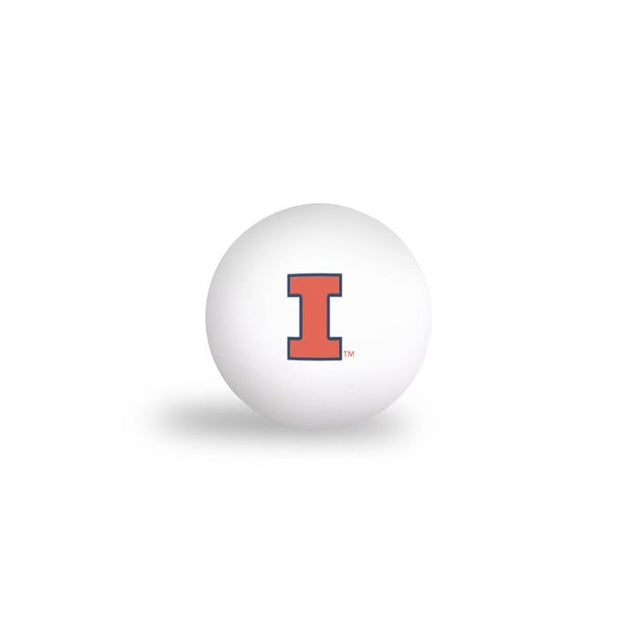 Pelotas de ping pong de Illinois Fighting Illini (paquete de 6)