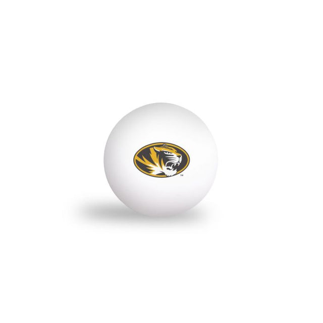 Pelotas de ping pong de los Missouri Tigers (paquete de 6)