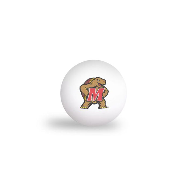 Pelotas de ping pong Maryland Terrapins (paquete de 6)