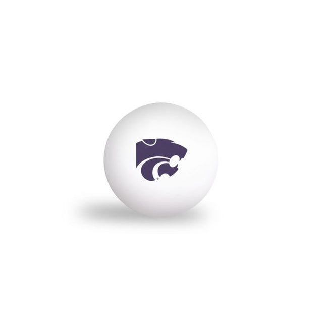 Pelotas de ping pong de Kansas State Wildcats (paquete de 6)