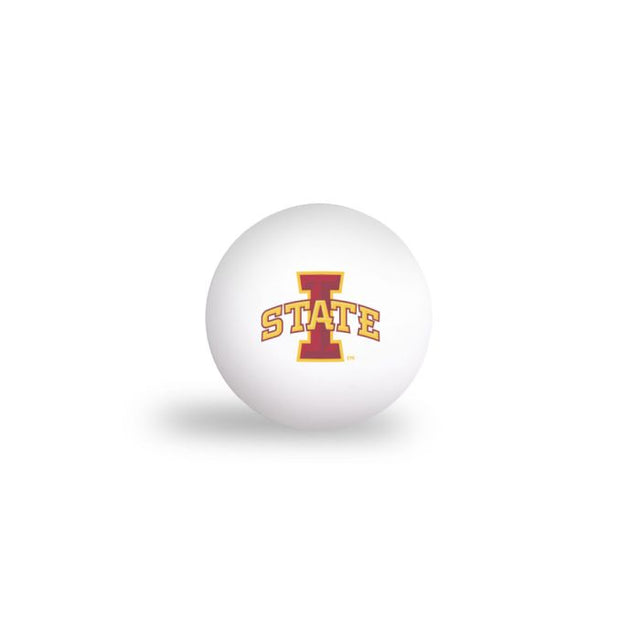 Pelotas de ping pong de Iowa State Cyclones (paquete de 6)