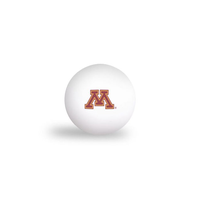 Pelotas de ping pong de Minnesota Golden Gophers (paquete de 6)