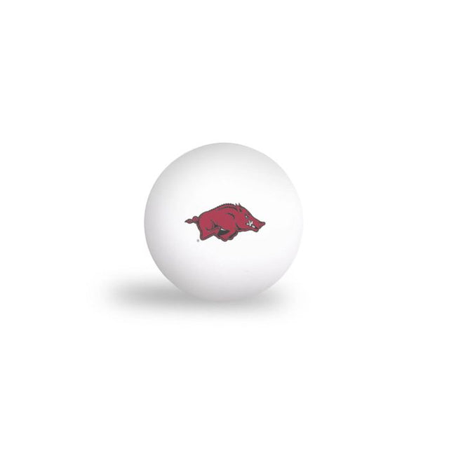 Arkansas Razorbacks PING PONG BALLS - 6 pack