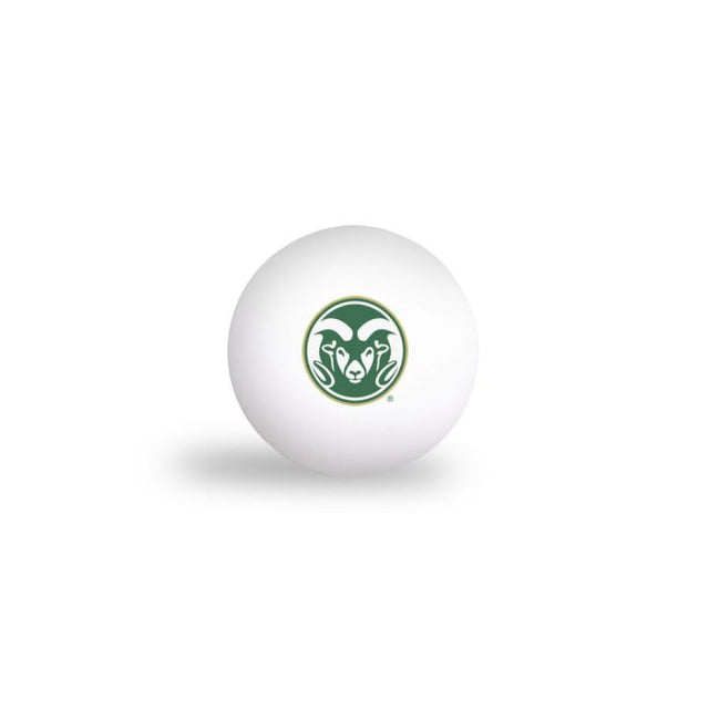 Pelotas de ping pong de Colorado State Rams (paquete de 6)