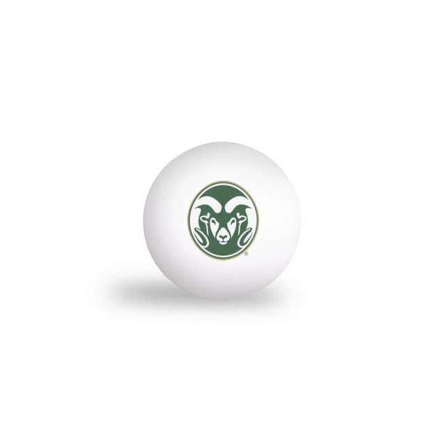 Pelotas de ping pong de Colorado State Rams (paquete de 6)