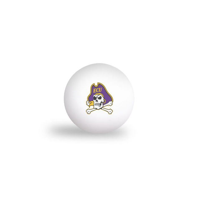 PELOTAS DE PING PONG DE LOS Piratas de East Carolina (paquete de 6)