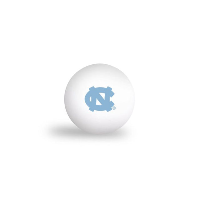 Pelotas de ping pong Tar Heels de Carolina del Norte (paquete de 6)