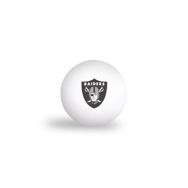 Paquete de 6 pelotas de ping pong de los Raiders de Las Vegas