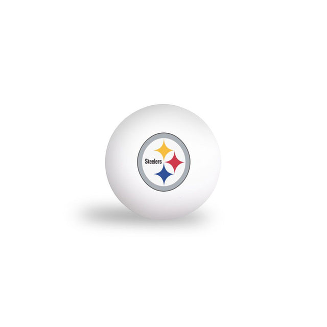 Paquete de 6 pelotas de ping pong de los Pittsburgh Steelers