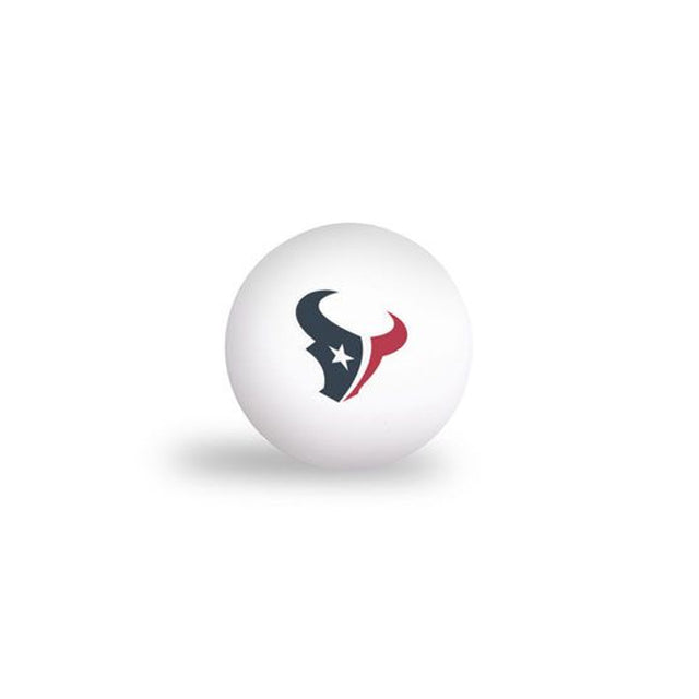 Pelotas de ping pong de los Houston Texans, paquete de 6