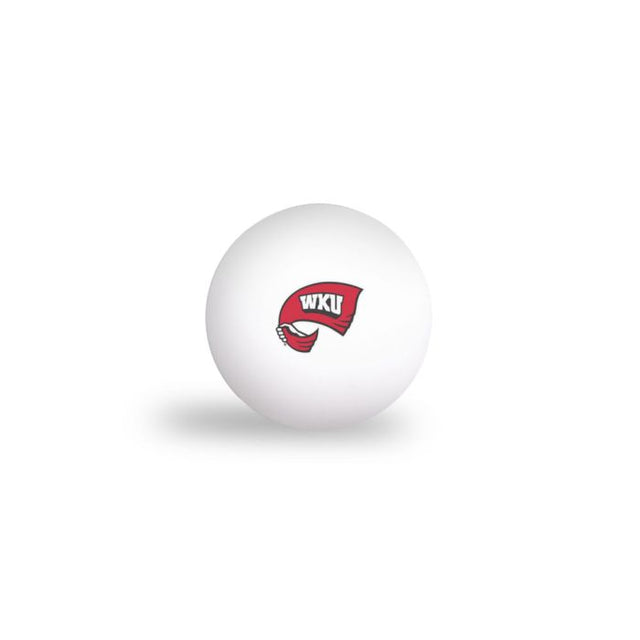 Pelotas de ping pong Hilltoppers de Western Kentucky (paquete de 6)