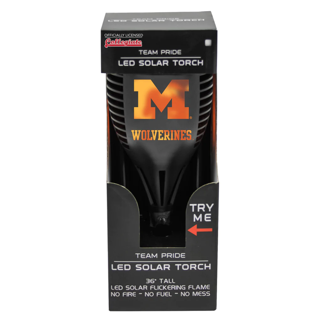 Michigan Wolverines 太阳能手电筒 LED