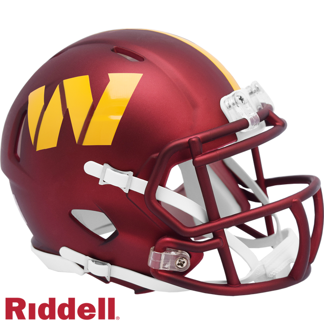 Réplica del casco Washington Commanders de Riddell Mini Speed ​​Style