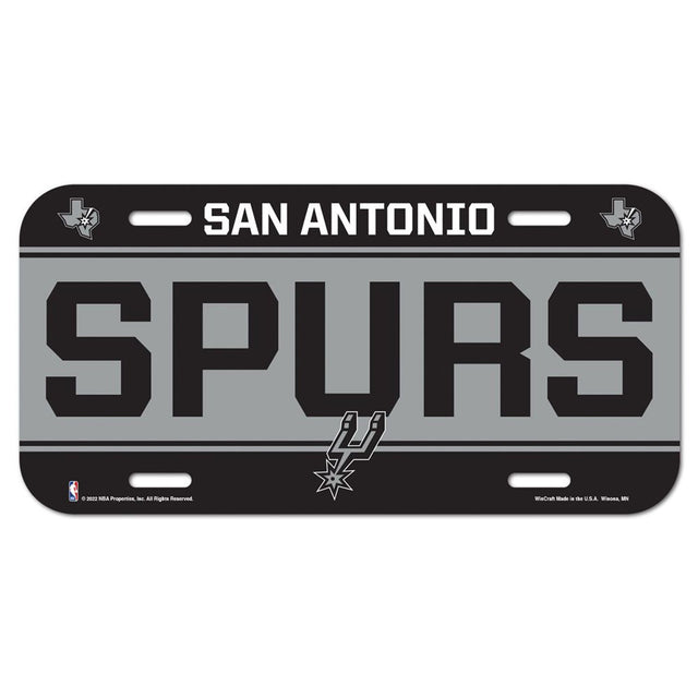 San Antonio Spurs License Plate