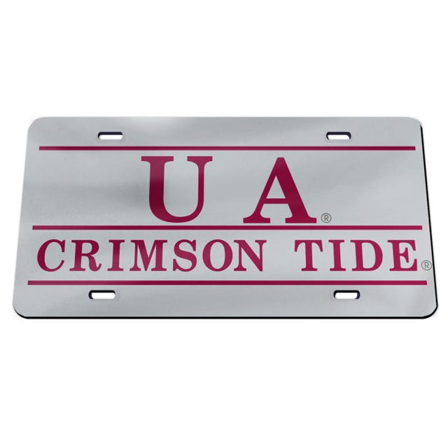 Alabama Crimson Tide Acrylic Classic License Plates