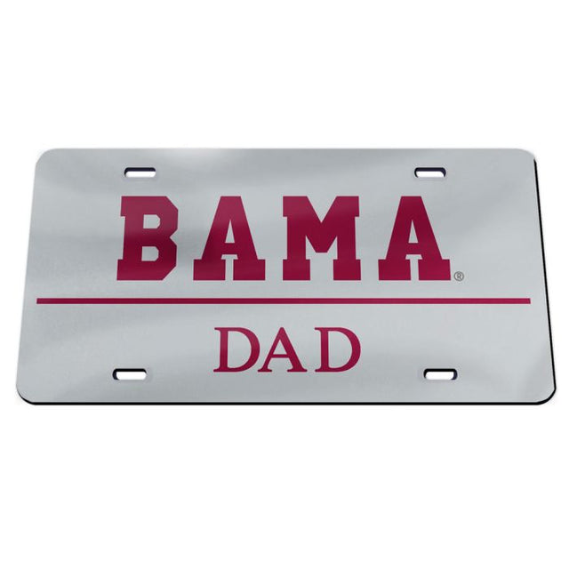 Alabama Crimson Tide Acrylic Classic License Plates