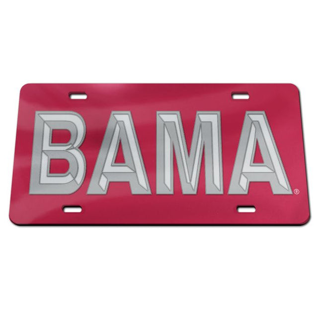 Alabama Crimson Tide Specialty Acrylic License Plate