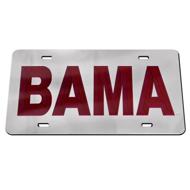 Alabama Crimson Tide Acrylic Classic License Plates