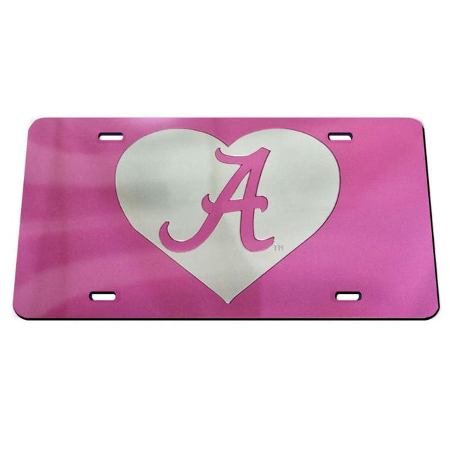 Alabama Crimson Tide Acrylic Classic License Plates