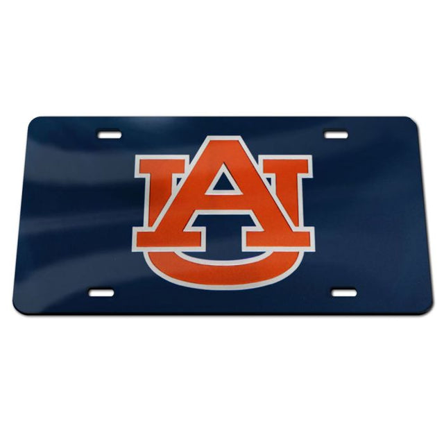 Placas de matrícula clásicas de acrílico de Auburn Tigers