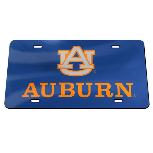 Placas de matrícula clásicas de acrílico de Auburn Tigers