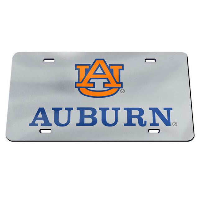 Placas de matrícula clásicas de acrílico de Auburn Tigers