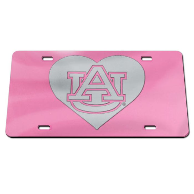 Auburn Tigers Acrylic Classic License Plates