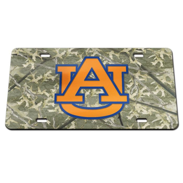 Auburn Tigers Specialty Acrylic License Plate