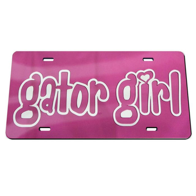 Florida Gators Acrylic Classic License Plates